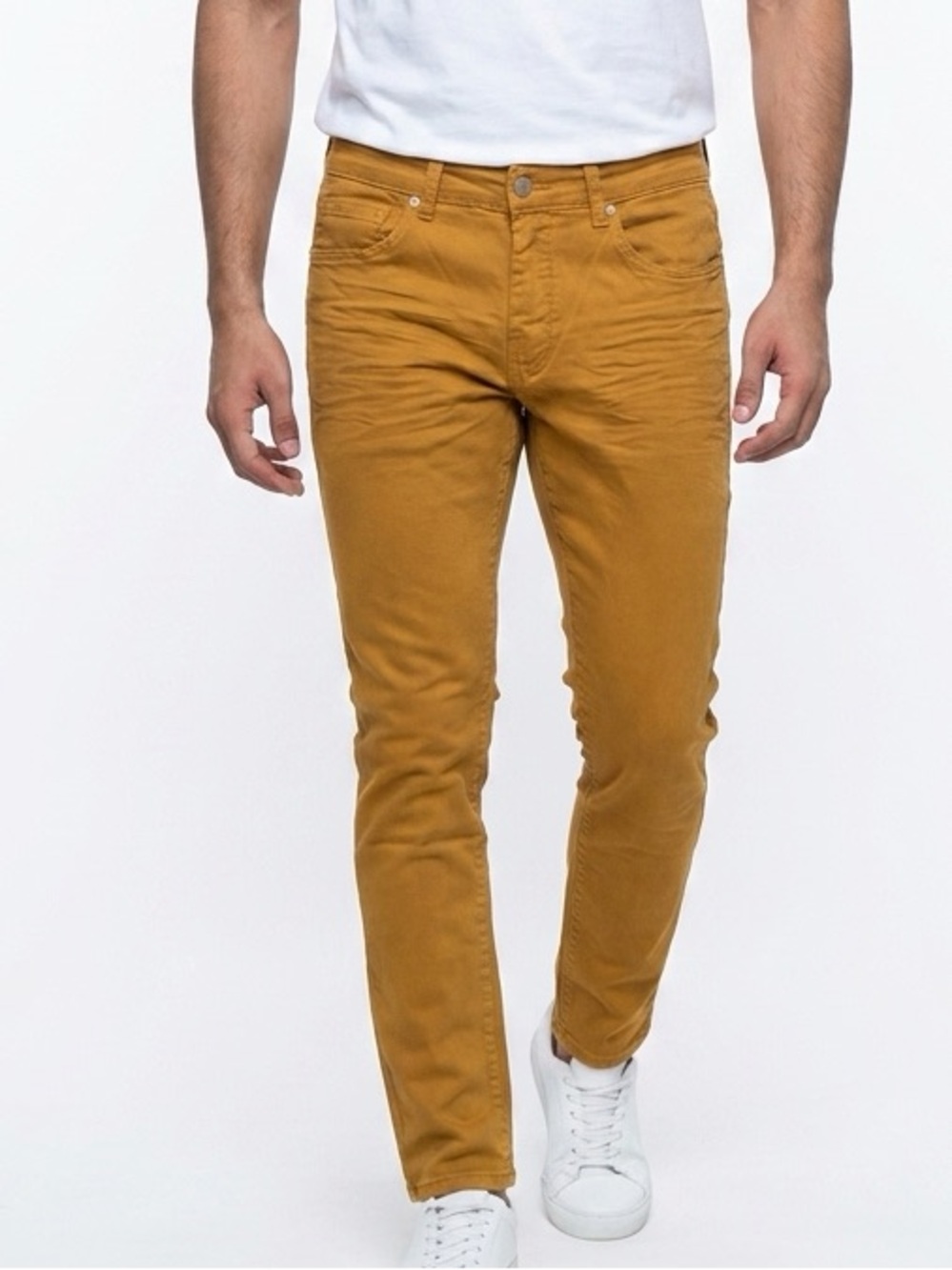 New Warren Webber tan brown jeans  Size‎ 30”waist 28” marked incorrectly